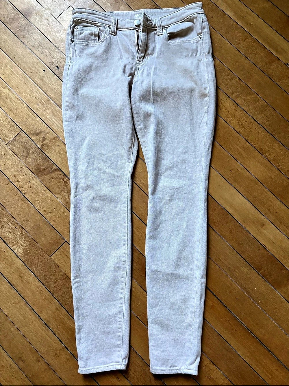 Gap Legging Skinny Jeans in White Size 6
